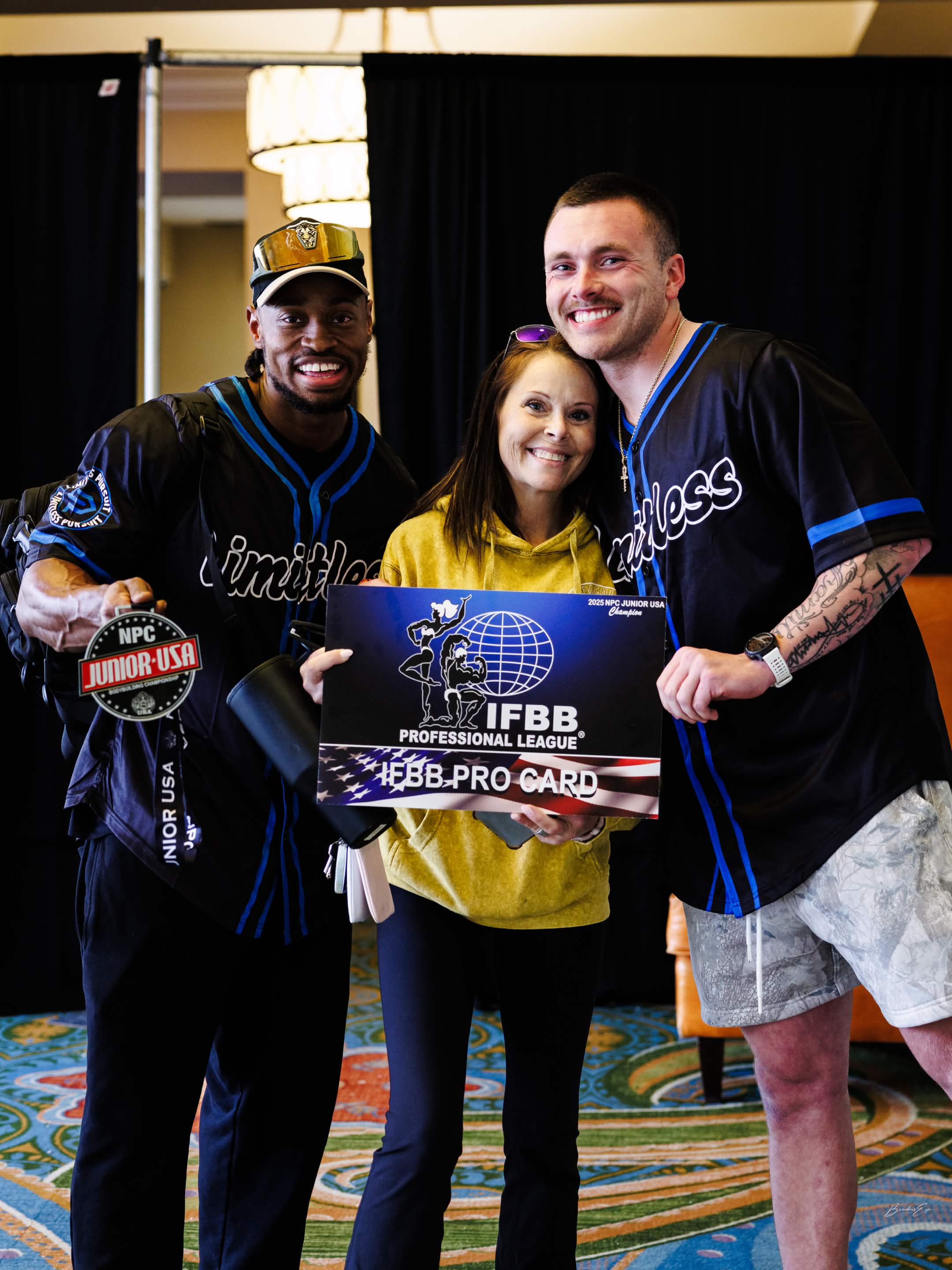 Coach with two clients, pro cards